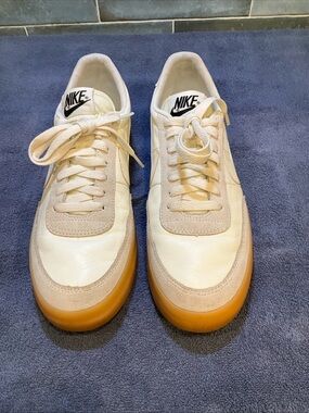 Nike Men’s Killshot 2 Casual Sneaker w/White Leather Uppers/Gum Rubber Sole Sz 9